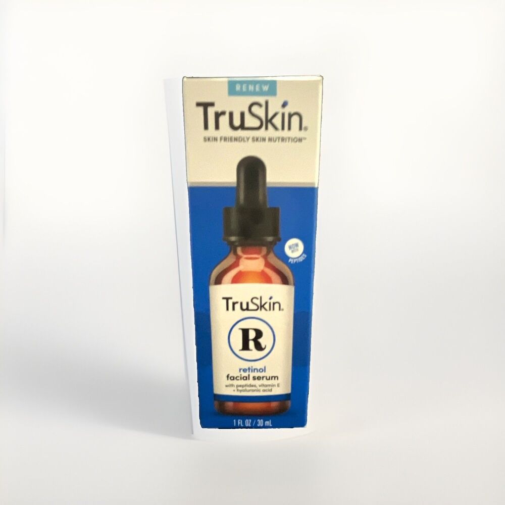 TruSkin renew Retinol  Serum w/ Hyaluronic Acid + Vitamin E Anti-Aging 1 fl oz